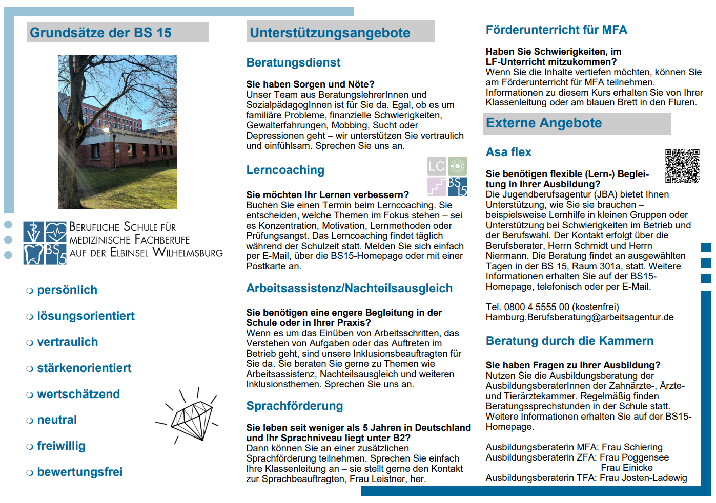 Beratung und Unterstützung 2